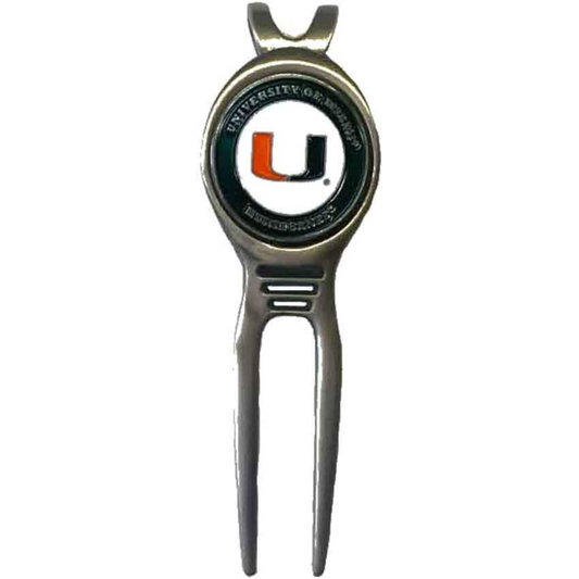 NCAA personalized divot tool - university of miami