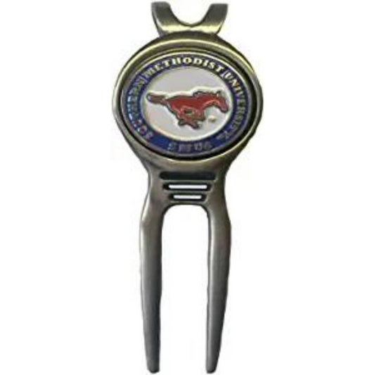 NCAA personalized divot tool - smu mustangs