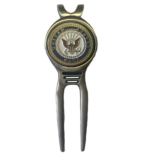 NCAA personalized divot tool - us navy